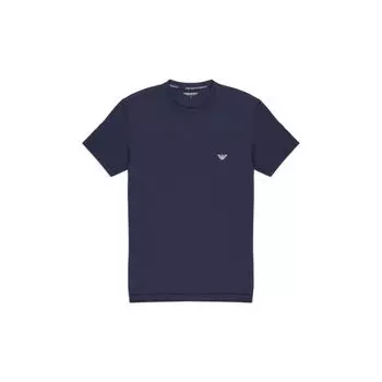 Синяя футболка из модала Emporio armani underwear