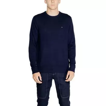 Синяя футболка из органического хлопка Tommy Hilfiger