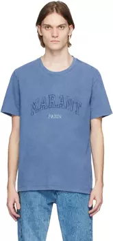 Синяя футболка Оноре Isabel Marant
