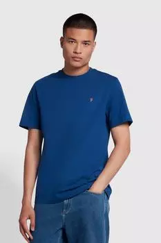 Синяя футболка с короткими рукавами Danny Reg Debenhams, синий