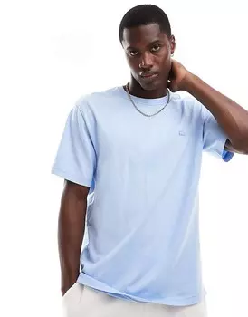 Синяя футболка с логотипом Lacoste