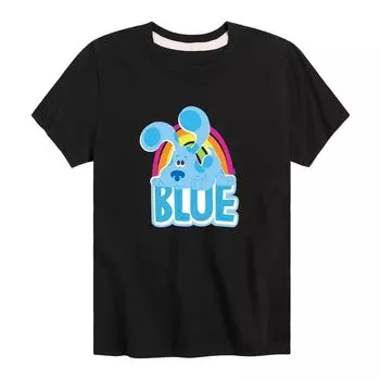 Синяя футболка с рисунком Blues Clues для мальчиков 8–20 лет Licensed Character