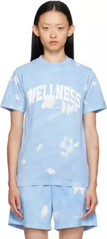 Синяя футболка Sporty & Rich Wellness