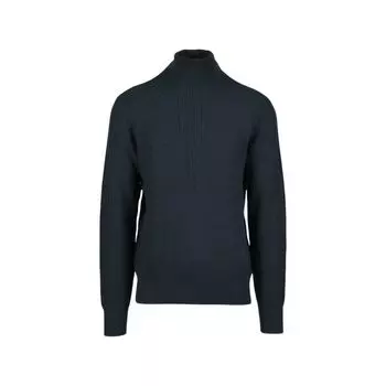 Синяя хлопковая футболка Armani Exchange