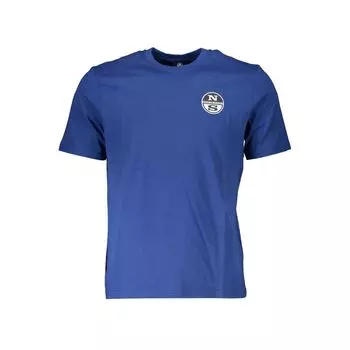 Синяя хлопковая футболка North Sails