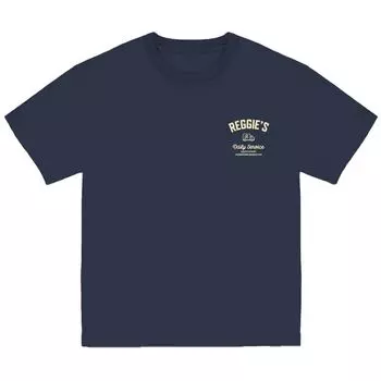 Синяя хлопковая футболка Refrigiwear