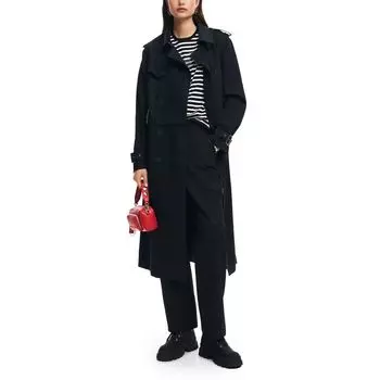 Синяя хлопковая куртка Desigual