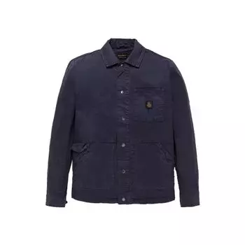 Синяя хлопковая куртка Refrigiwear