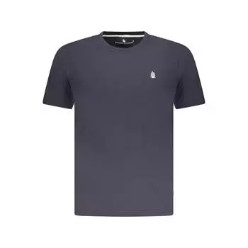 Синяя хлопковая мужская футболка Marina, Blue