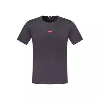 Синяя хлопковая мужская футболка Rifle