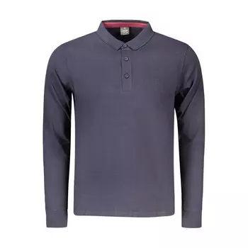 Синяя хлопковая рубашка-поло Coveri