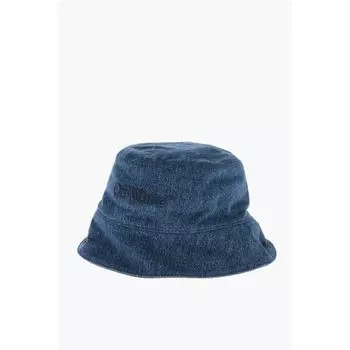 Синяя хлопковая шапка Off-White, Blue