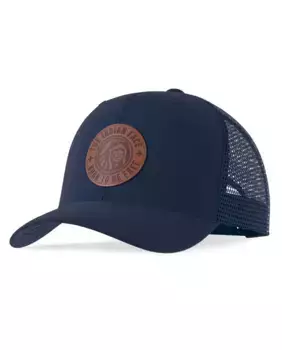 Синяя кепка унисекс Born to be Free The Indian Face, синий