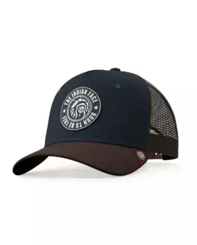 Синяя кепка унисекс из коллекции Born to be Free The Indian Face, синий