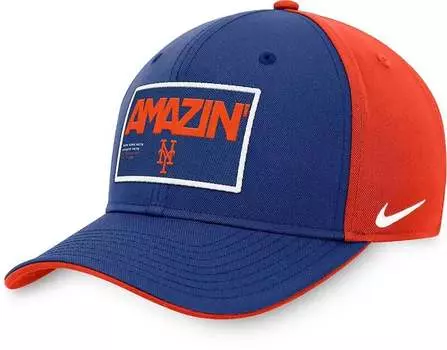 Синяя классическая регулируемая кепка Nike New York Mets Snapback