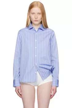 Синяя классическая рубашка HommeGirls