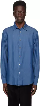 Синяя классическая рубашка Paul Smith