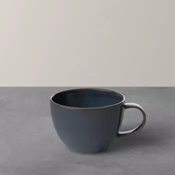 Синяя кофейная кружка из джинсовой ткани, 8 унций Villeroy & Boch, синий