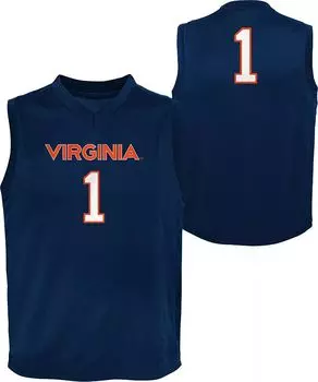 Синяя копия молодежной майки Gen2 Virginia Cavaliers # 1