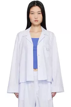 Синяя космическая пижамная рубашка MAGNIBERG