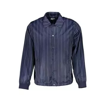Синяя куртка из полиэстера Gant, синий