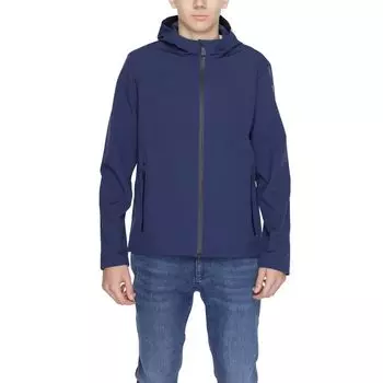 Синяя куртка из полиэстера Suns