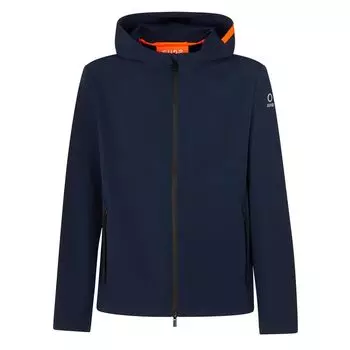 Синяя куртка из полиэстера Suns