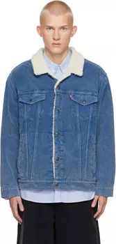 Синяя куртка Trucker свободного кроя Levi's