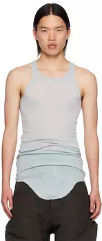 Синяя майка Porterville Basic Rib Rick Owens