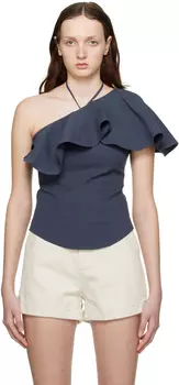 Синяя майка Recto Summer Night