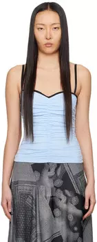 Синяя майка Renzo Miaou