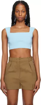 Синяя майка Sportmax Fulmine