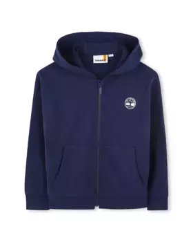 Синяя мальчишеская куртка с длинными рукавами Timberland, тёмно-синий