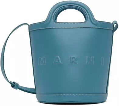 Синяя маленькая сумка Tropicalia Dusk Marni