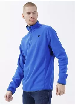 Синяя мужская флисовая толстовка Quiksilver