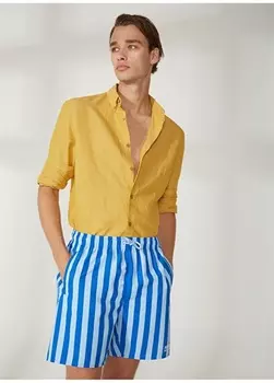 Синяя мужская футболка Aeropostale