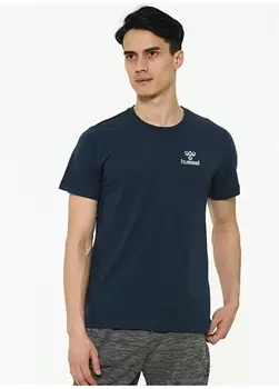 Синяя мужская футболка Hummel
