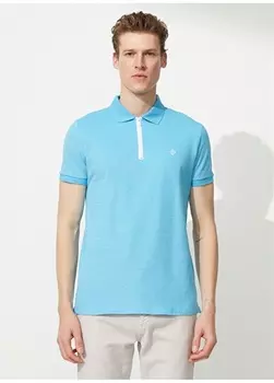 Синяя мужская футболка-поло Beymen Business