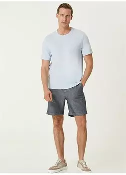 Синяя мужская футболка с круглым вырезом 1091140 Network, синий