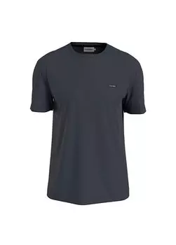 Синяя мужская футболка с круглым вырезом K10K112724CHW Calvin Klein, синий