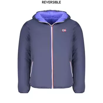 Синяя мужская куртка из полиамида Geographical Norway