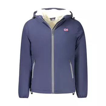 Синяя мужская куртка из полиэстера Geographical Norway