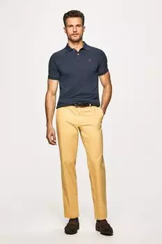 Синяя мужская рубашка-поло London Hackett, синий