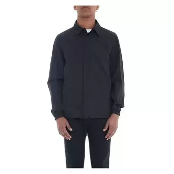 Синяя нейлоновая куртка Herno