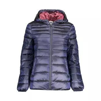 Синяя нейлоновая куртка U.S. Polo Assn., синий
