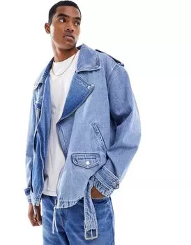 Синяя оверсайз-куртка ASOS DESIGN