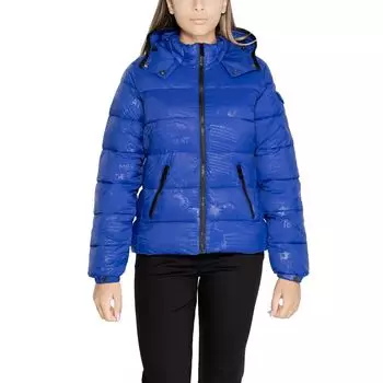 Синяя полиамидная куртка Desigual