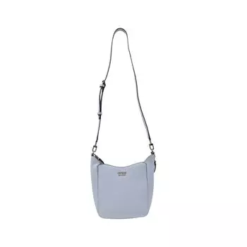 Синяя полиэтиленовая сумка GUESS