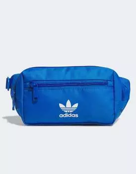Синяя поясная сумка adidas
