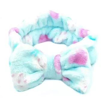 Синяя повязка для макияжа Magboss